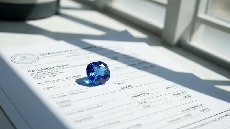 Certification Des Saphirs Pourquoi Cest Important